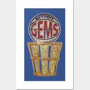 Detroit Gems Basketball Posters and Art